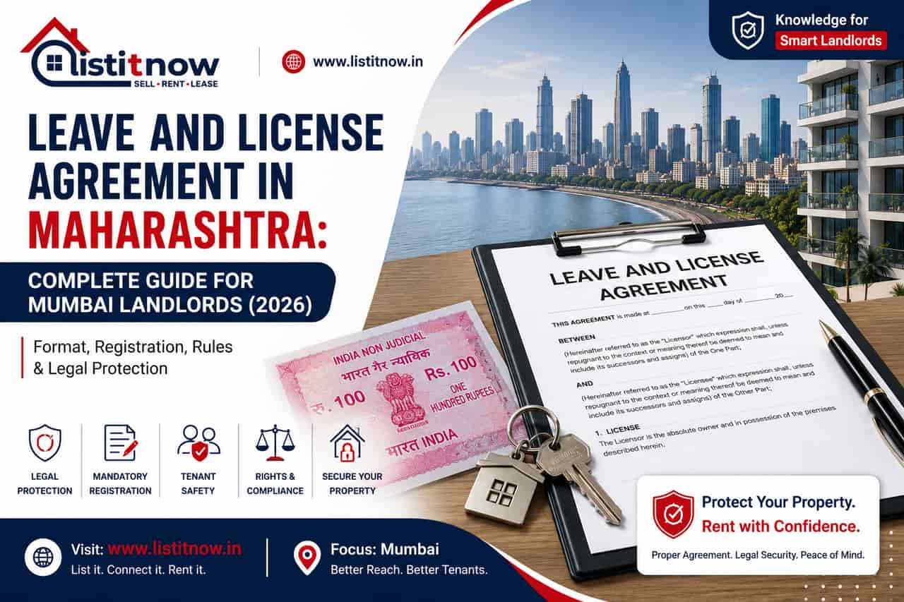 Leave and License Agreement Guide for Mumbai Landlords in Maharashtra
