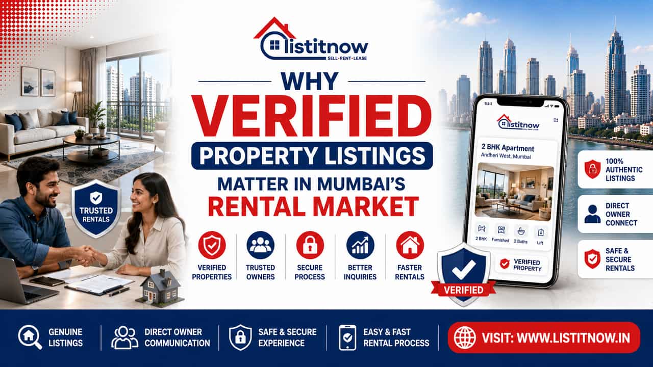 Mumbai’s rental market is highly competitive, and tenants often compare multiple listings online before making decisions. Trust improves conversion rates significantly.