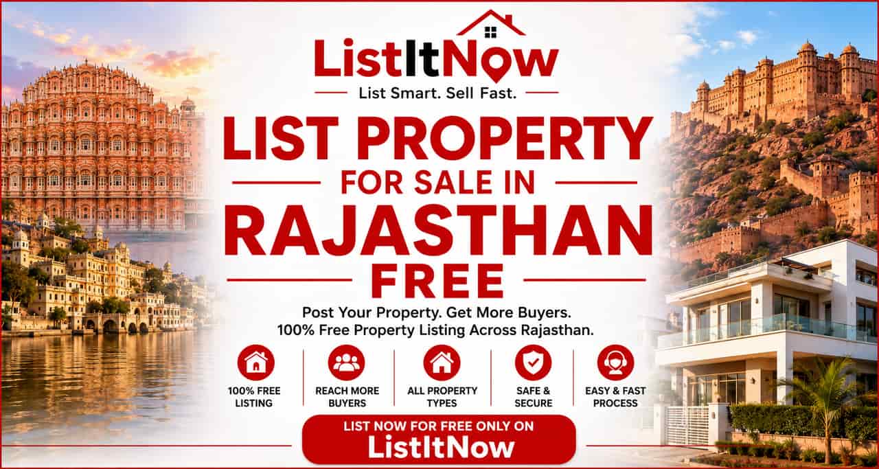 List Property for Sale in Rajasthan Free on ListItNow
